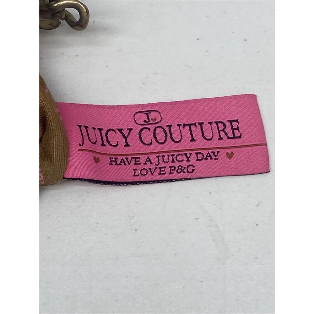Juicy Couture Pink Genuine Leather Baguette / Mini Bag - Picture 9 of 16